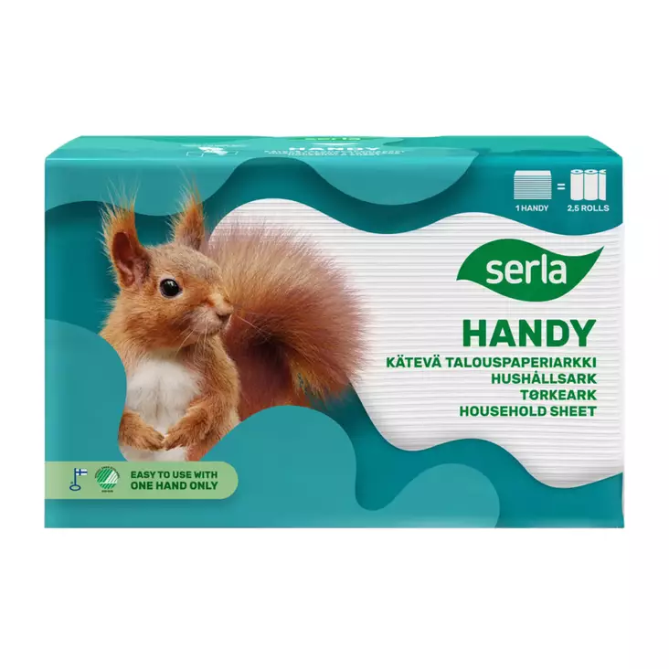 Serla Handy talouspaperiarkki 135kpl - Talouspaperit - 6414301087860 - 1