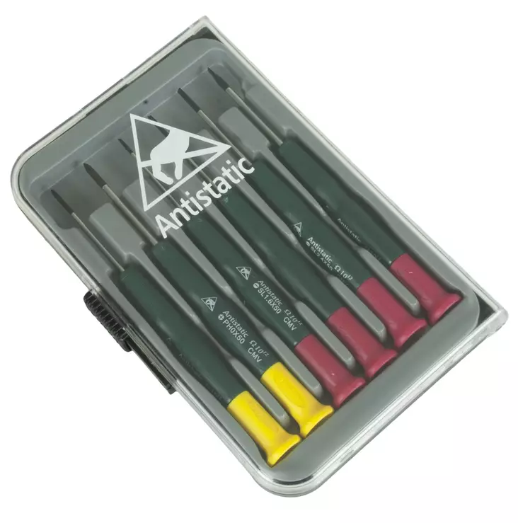 tarkkuusmeisselisarja antistaattinen ruuvimeisselisarja - Meisselisarjat - 6420610193970 - 1