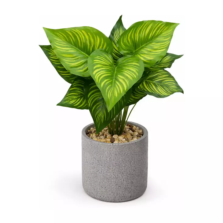 Tekokukka kirjovehka 26x7,5cm - Tekokasvit ja muovikukat - 6438159393430 - 1