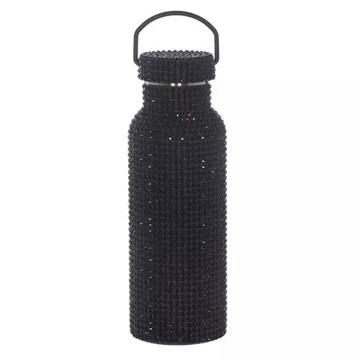 Termospullo Deal Diamond Glitter 500ml musta - Termospullot, -mukit ja ruokatermokset - 6410416515670 - 1