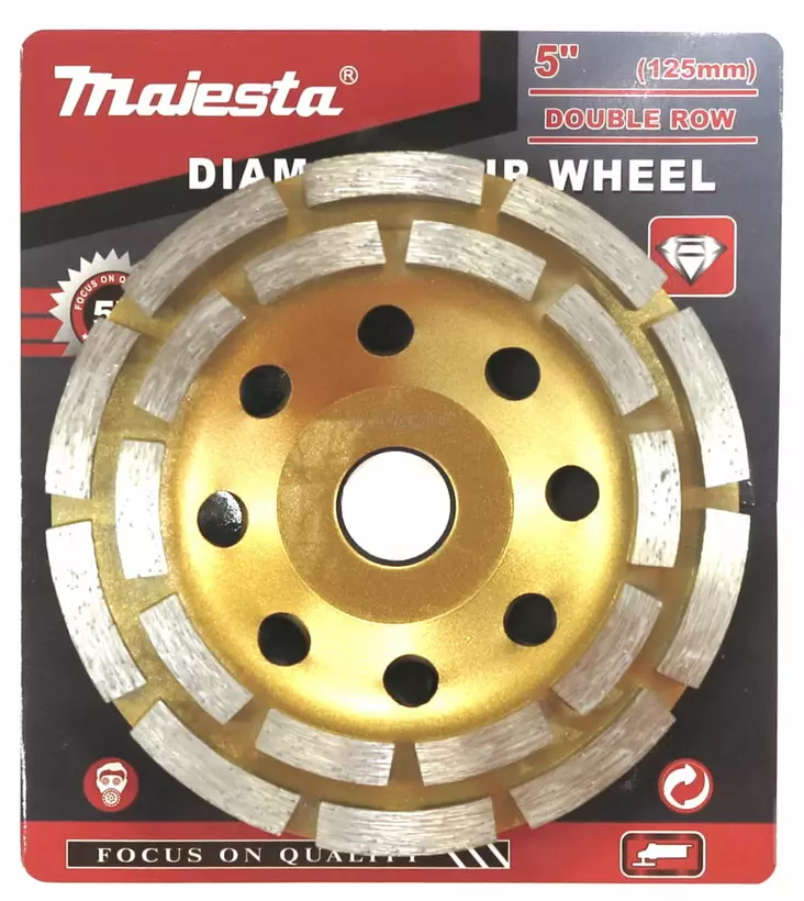 TIMANTTIKUPPILAIKKA 125MM 2-KEHÄ - Reikä- ja kuppiterät - 6438417027480 - 1