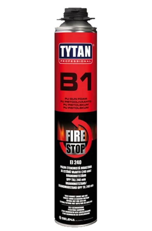TYTAN B1 PALOPISTOOLIVAAHTO 750ML - Uretaanivaahdot - 5907516998270 - 1