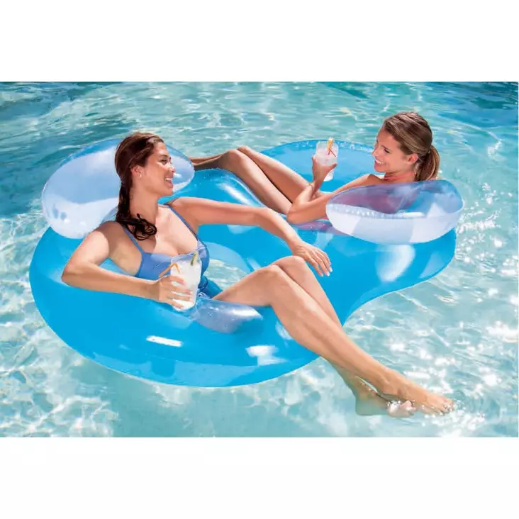 UIMALAUTTA 188cm 2:n HENGEN UIMALAUTTA SELKÄNOJALLA - Vesilelut ja uimapatjat - 6942138900170 - 1