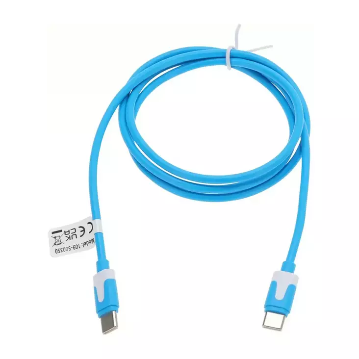 USB-kaapeli C-C 1m - Laturit, kaapelit ja varavirtalähteet - 8720573730280 - 1