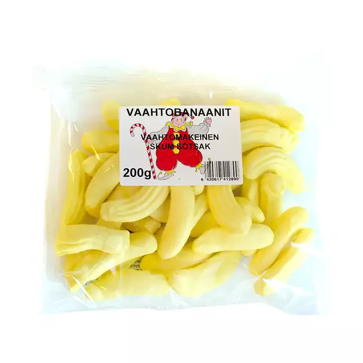 VAAHTOBANAANI 200G - Makeiset ja naposteltavat - 6420617412890 - 1