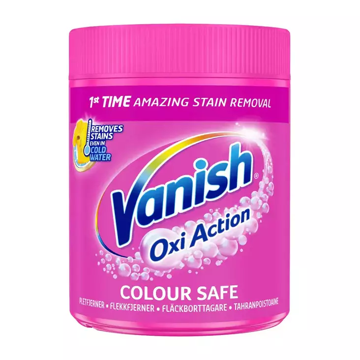 Vanish 500g Pink Colour Safe - Tekstiilinpuhdistusaineet - 571497000310 - 1