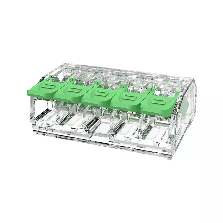Vipuliitin Harju 5-nap 0.2-4 mm² 8kpl - Asennustarvikkeet, rasiat ja sulakkeet - 6438140915740 - 1
