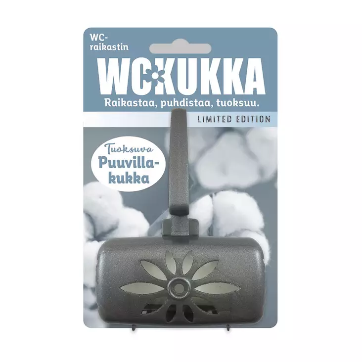 WC-KUKKA PUUVILLAKUKKA RAIKASTIN - WC-puhdistusaineet - 6412203102070 - 1