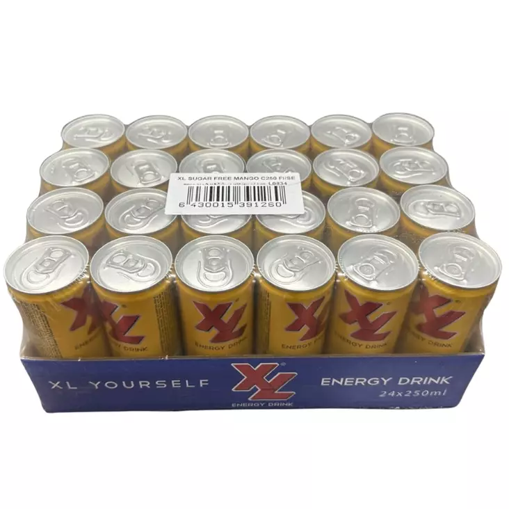 XL energiajuoma lava 24kpl mango - Energiajuomat - 6430015391260 - 1