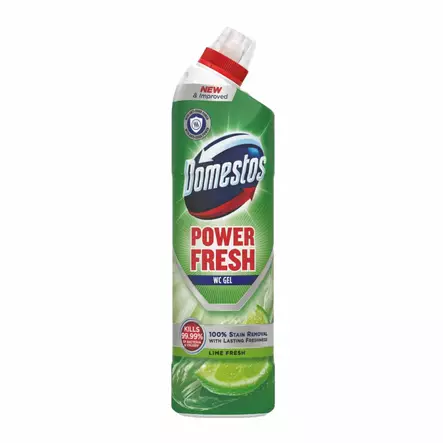 Domestos WC-puhdistusaine Power Fresh Lime 750ml. - WC-puhdistusaineet - 8720182431271 - 1