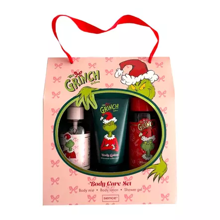 DR Seuss Grinch 3 vartalohoitosetti - Lasten kosmetiikkapakkaukset - 8721382794791 - 1