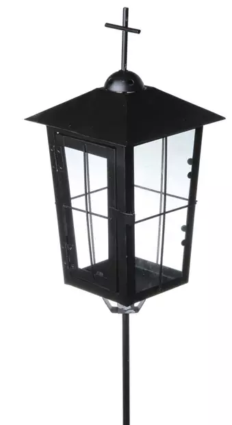 Hautalyhty ristillä - Hautalyhdyt ja lyhtykoukut - 6410412140081 - 1