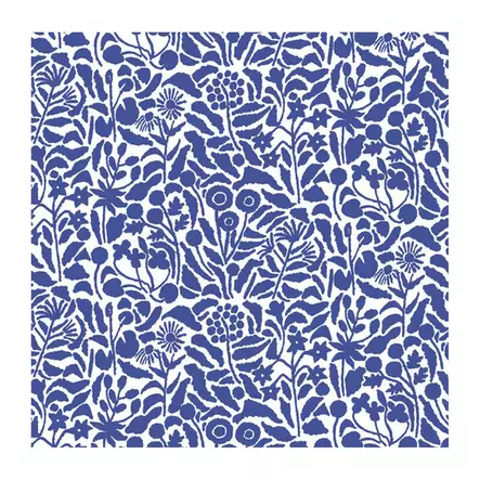 Servetti Havi Niitty sinivalkoine 24cm - Kahviliinat 24x24 - 6411633327121 - 1