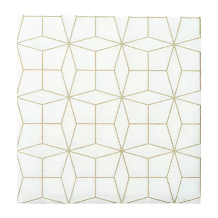 Servetti HAVI'S Fasetti kulta 40cm - Lounas-servetit 40x40 - 6411630103001 - 1