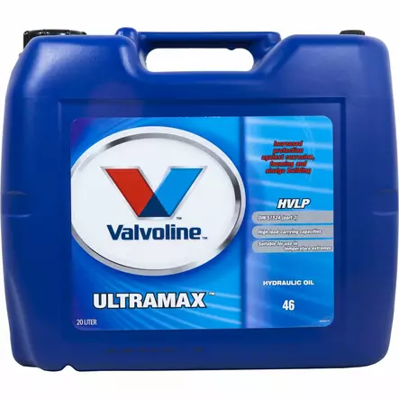 Hydrauliikkaöljy 20L Ultramax HVLP 46 Valvoline - Hydrauliikkaöljyt - 8600501072401 - 1