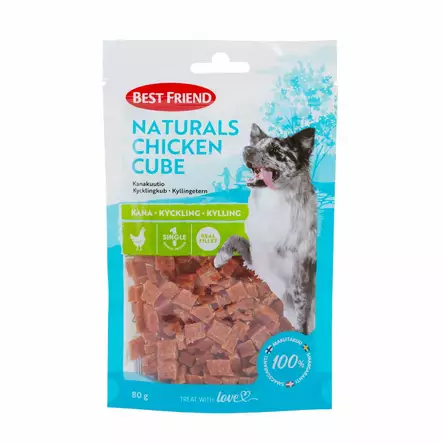 BF Naturals kanakuutio 80g - Koiranruoat ja herkut - 5700551172441 - 1