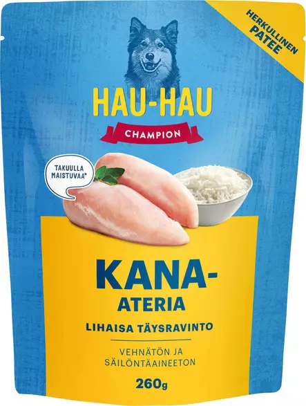 KOIRANRUOKA KANA-ATERIA 260G - Koiranruoat ja herkut - 6430062465891 - 1