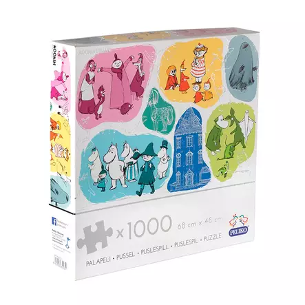 Palapeli Muumi 1000 palaa Sketch - Palapelit - 6416550855351 - 1