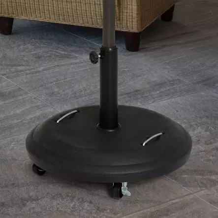 Päivänvarjonjalka pyörillä 25 kg - Päivänvarjonjalkat - 6410416363011 - 2