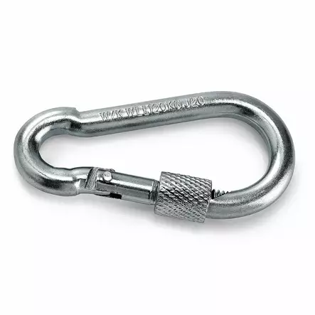 PALOHAKA 80X8MM LUKITTAVA Sinkitty teräs 245 HABO - Kiinnityshaat ja salvat - 7317900114311 - 1