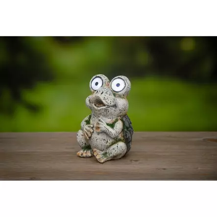 Puutarhapatsas Sammakko valolla - Pihapatsaat ja veistokset - 6410416453361 - 2