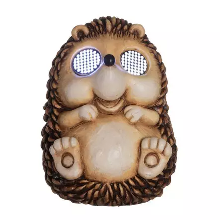 Puutarhapatsas Siili solar LED silmillä 23cm - Pihapatsaat ja veistokset - 6410416457611 - 2