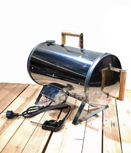 Sähkösavustin Hornet Pro 1100W termostaatilla - Savustus ja savustimet - 6438168105161 - 1