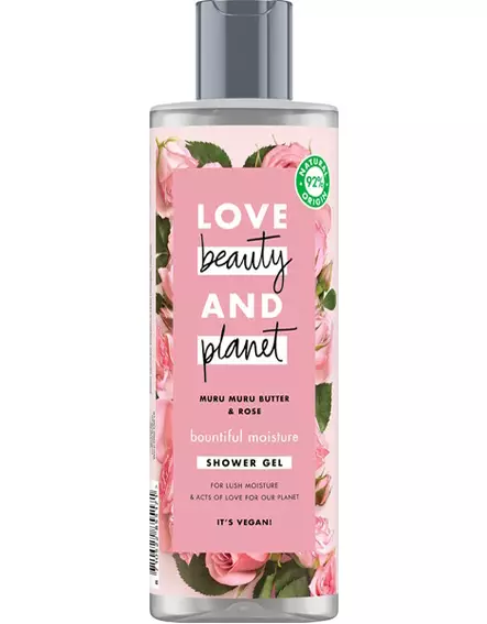 Suihkusaippua 400ml Beauty&Planet Moisture - Suihkusaippuat ja suihkugeelit - 8710522855171 - 1
