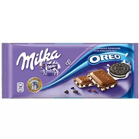 Suklaalevy Milka Oreo 100g - Suklaat - 7622210953681 - 1