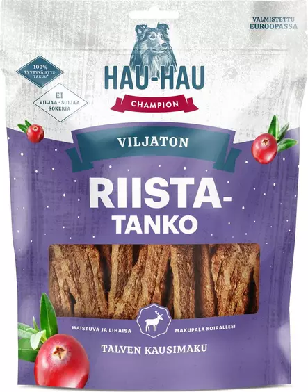 VILJATON HERKKU RIISTATANKO 400 G - Koiranruoat ja herkut - 6430076892201 - 1