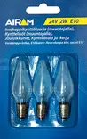 AIRAM VARALAMPPU NRO84 2W 24V E10 KIRKAS 3kpl - Valokoristeiden varalamput - 6435200121721 - 1