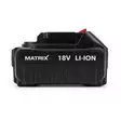 Akku Matrix 18V 4 Ah - Työkaluakut ja -laturit - 6418536037171 - 6