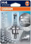H4 POLTTIMO 12V 60/55W OSRAM SILVERSTAR 1KPL - Polttimot ja polttimotarvikkeet - 4008321785961 - 2