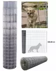 Koiraverkko galvanisoitu 1.80 x 30,0m 2,5mm Alaspäin tihenevä - Koiraverkot - 6438159991001 - 1