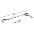 LANKAHAKA 1340 50MM 2kpl - Kiinnityshaat ja salvat - 7317900014291 - 1