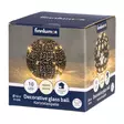 3D LED Koristelasipallo 12 cm - Valohahmot ja valokoristeet - 6410416482781 - 6
