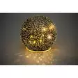 3D LED Koristelasipallo 12 cm - Valohahmot ja valokoristeet - 6410416482781 - 5
