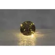 3D LED Koristelasipallo 12 cm - Valohahmot ja valokoristeet - 6410416482781 - 3