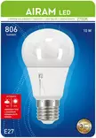 LED LAMPPU AIRAM CLASSIC A60 10W E27 806LM HÄMÄRÄKYTKIMELLÄ - Lamput E27 kanta - 6435200203571 - 1