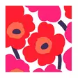 Marimekko lautasliina Unikko 24cm - Kahviliinat 24x24 - 6411632140011 - 1