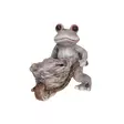 puutarhapatsas sammakko ja kottik=C3=A4rryt 33,5cm - Pihapatsaat ja veistokset - 6410416319001 - 2