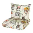 Pussilakanasetti Woodland - Pussilakanat, petivaatteet ja tyynyt - 6410416549231 - 1