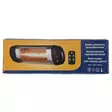 Terassilämmitin 1500W kauko-ohjattava - Terassilämmittimet ja -tarvikkeet - 6410413237551 - 3