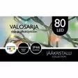 ULKOVALOSARJA LED 80Led Monivärinen - Valosarjat verkkovirta - 6438159119511 - 1