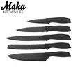 Veitsisetti 5kpl teräs Maku - Keittiöveitset, sakset ja leikkuulaudat - 6410412703101 - 1