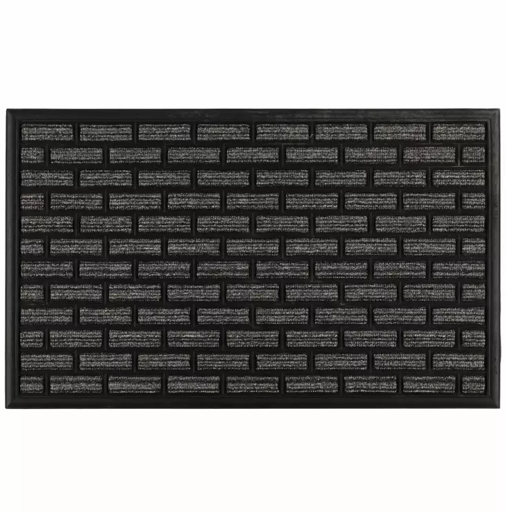 Laadukas harmaa kynnysmatto. - Kynnysmatot - 6410413278141 - 1