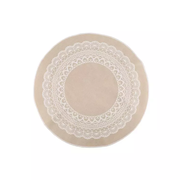 Kuusenalusmatto Pitsi 100cm - Joulukoristetekstiilit - 6410413317161 - 1