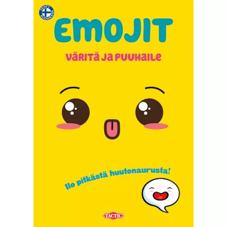 Tactic Emojit värityspuuhakirja - Värityskirjat ja puuhakirjat - 6416739583471 - 1