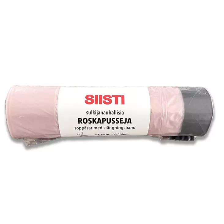 Roskapussi narusulkijalla. - Roskapussit - 6438506000561 - 1