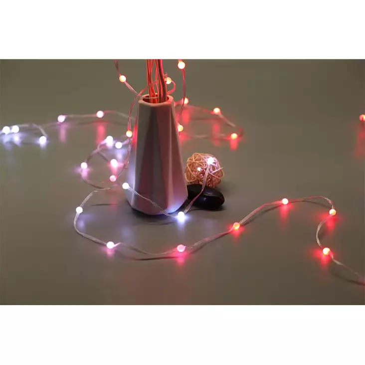 Smart RGB pallovalosarja 50 LED - Valosarjat verkkovirta - 6438506002961 - 1